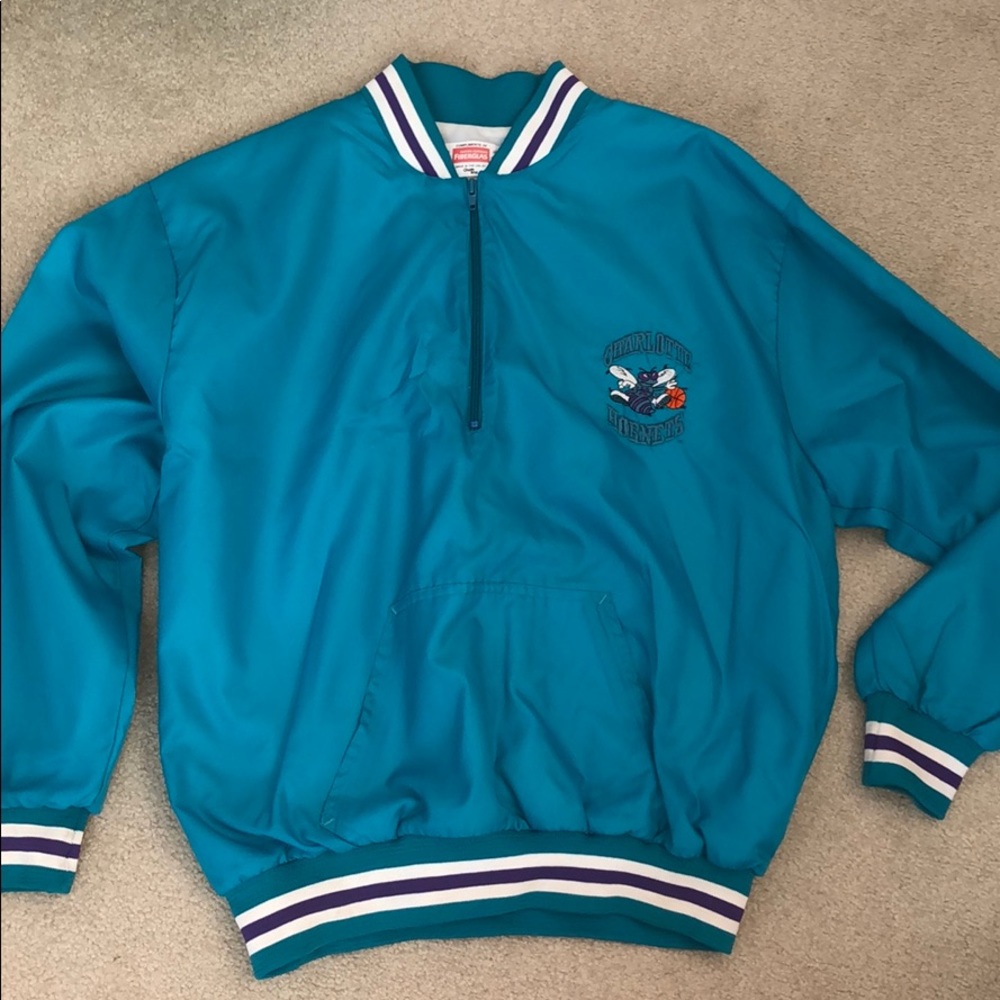 Vintage Charlotte Hornets Windbreaker/ Jacket